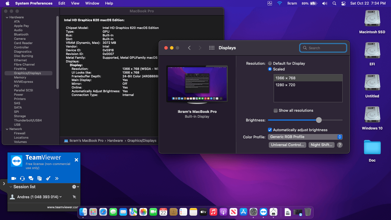 Asus A442UR GA042T 3rd [KabyLake R   Intel UHD 620 + I2C]   OpenCore 4